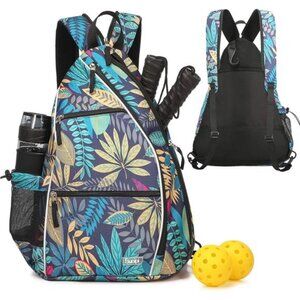 Pickleball Bag for Women Pickleball Backpack Reversible Pickleball Paddle Bag